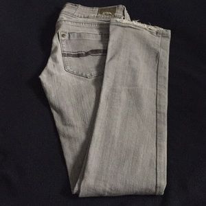 Low Cut Skinny Grey Jeans
